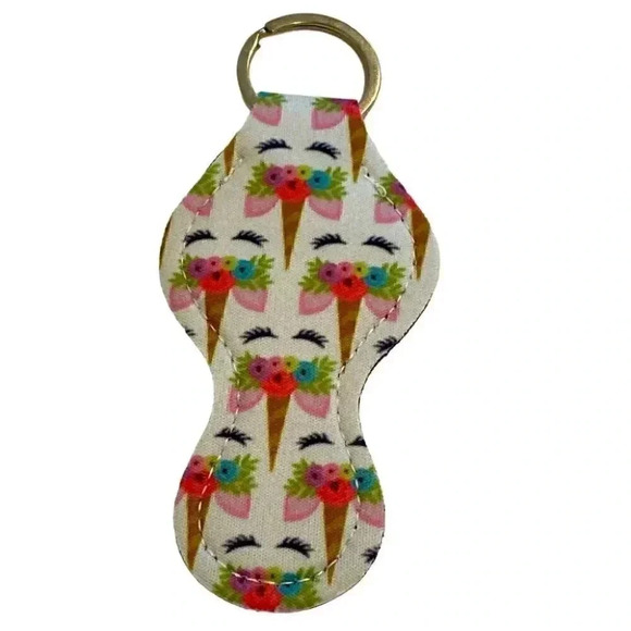 Chapstick/Lipstick Holder Keychain - Picture 2 of 6